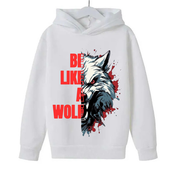 Pack Leader Hoodie | Wolf Howl Graphic Pullover
