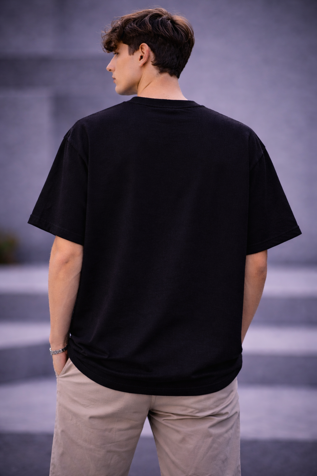 FIRAAK Signature Oversized T-Shirt – Black